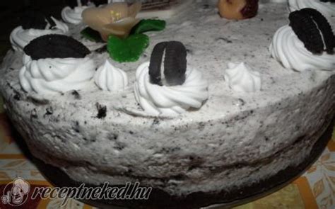 Oreo torta recept Nusi konyhájából Receptneked hu