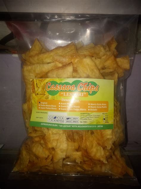 Original Cassava Chips Ud Lestari