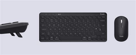 Trust Lyra Bluetooth Keyboard And Mouse Set Qwerty Uk Layout