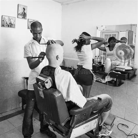 Cuban Hairdresser Editorial Image Image Of Green Hairdresser 52337535