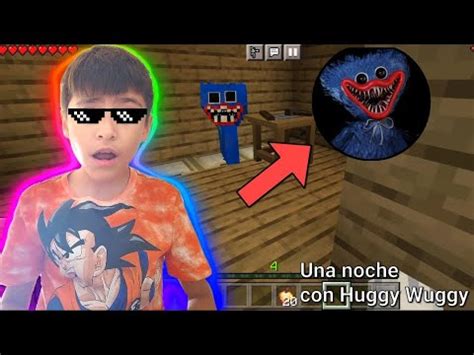 Huggy Wuggy Me Encerr En Su Casa Por Horas En Minecraft