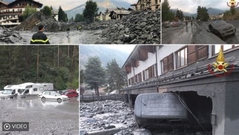 Emergenza A Bardonecchia Torino Tsunami Di Fango Causa Feriti E