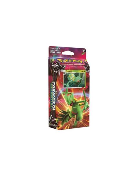 Comprar Pokémon Sol y Luna JCC Baraja Tormenta Celestial Sceptile