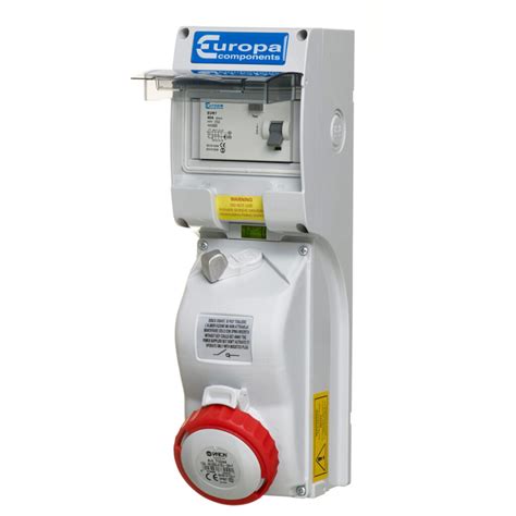 pin  rccb interlocked switched socket ip