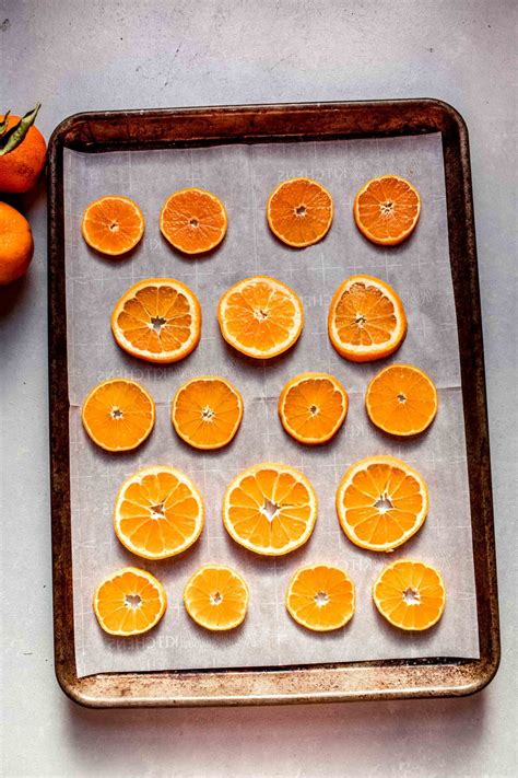 How To Make Oven Dried Orange Slices