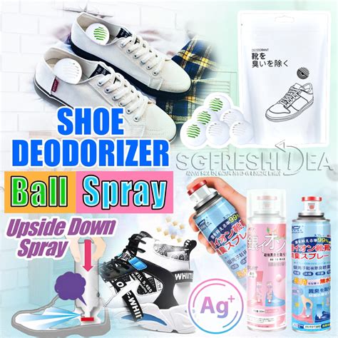 Shoe Deodorizer Spray Deodorant Ball Sneaker Freshener Shoes Odour