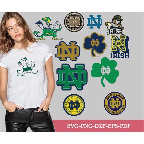 Bundle Notre Dame Fighting Irish Svg Bundle Sport Svg In Notre