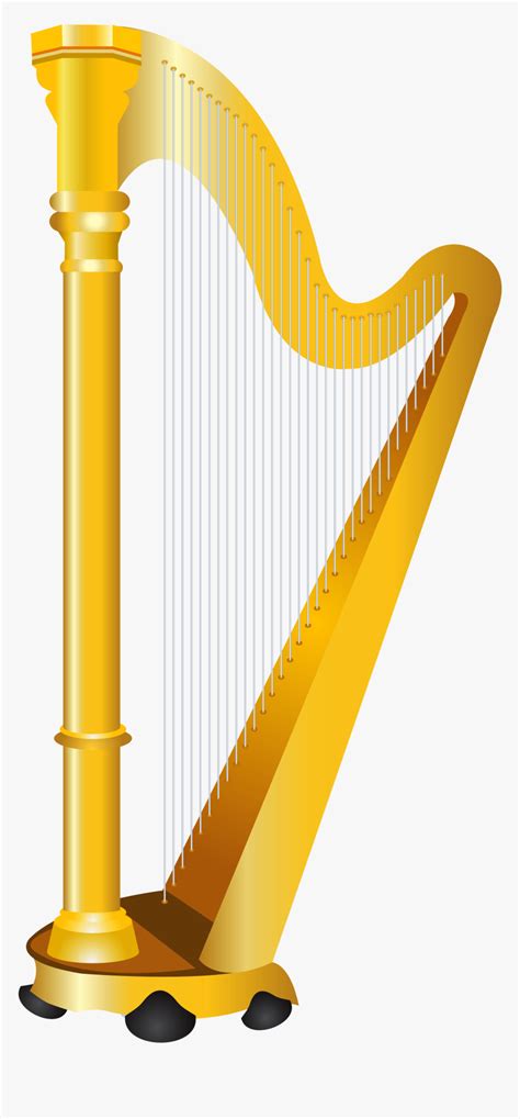 Harp Cliparts Jack And The Beanstalk Golden Harp Clipart HD Png