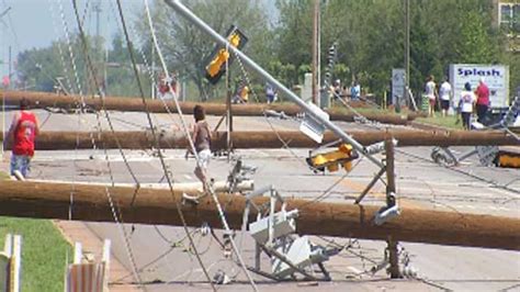 Crews Work To Clear Downed Power Lines In Nw Okc