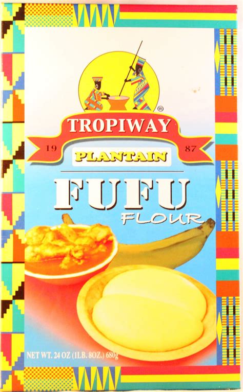 Tropiway Golden Tropics Plantain Fufu Flour 680g Authentic African