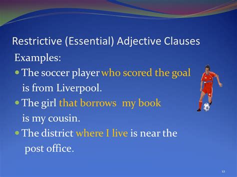 Adjective Clause Examples