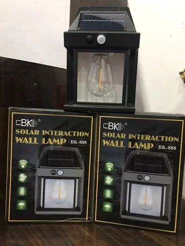 Hardoll Solar Interaction Wall Lamp At Rs 180 Piece In New Delhi ID