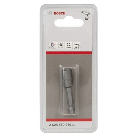 Bosch Inserto Para Llaves De Vaso Extra Hard Longitud De Punta Mm