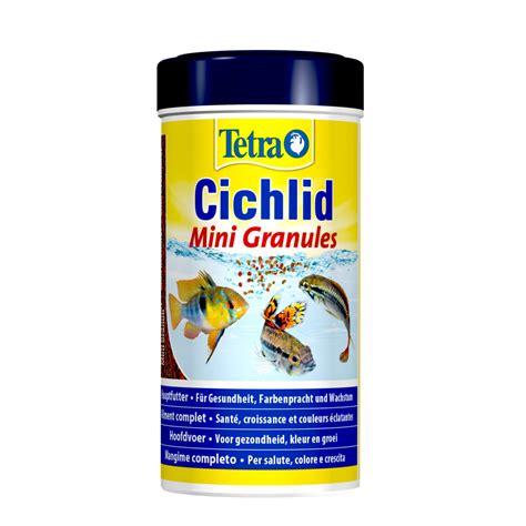 Tetra Cichlid Mini Granules 110 G 250 Ml Food For Cichlids From 3 T