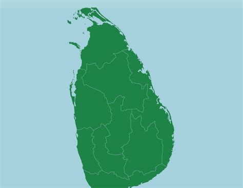 Sri Lanka Provinces Map Quiz Game Seterra