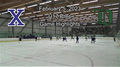 CSSHL U17 Prep DHA Vs NAX Highlights Feb 5 2023 YouTube