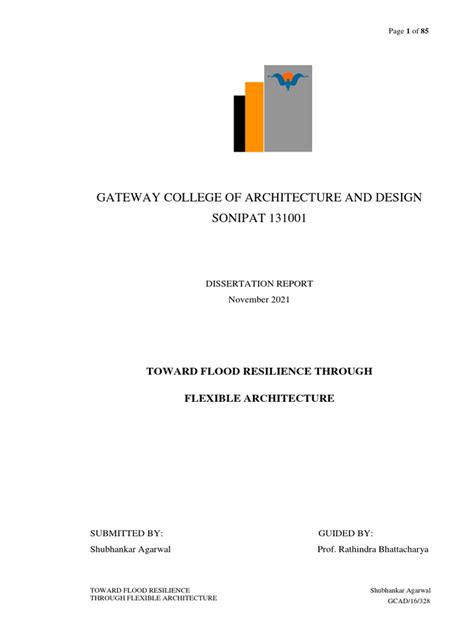 Toward Flood Resilience Through Flexible Architecture Pdf Flood