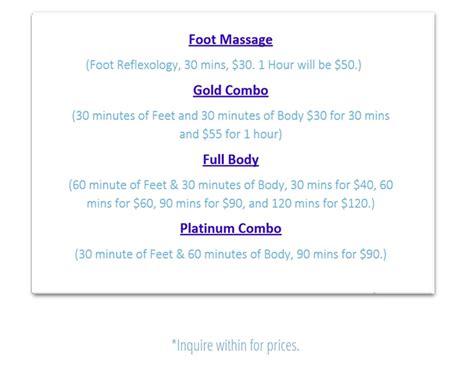 Eden Foot And Body Massage Services Calabasas California