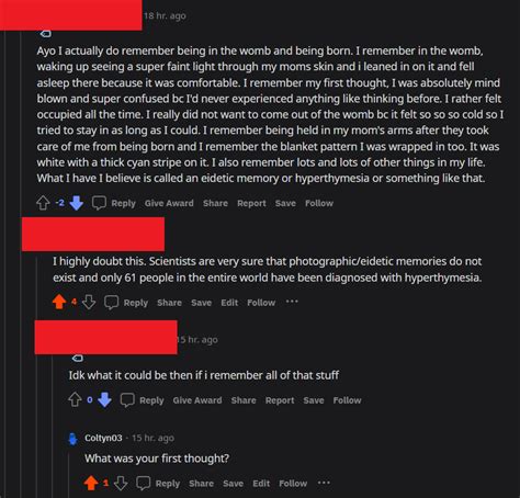 Lying about having a photographic memory / hyperthymesia : r/fakedisordercringe