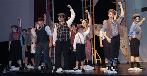 Newsies at Beth Tfiloh Community Theatre - TheatreBloom