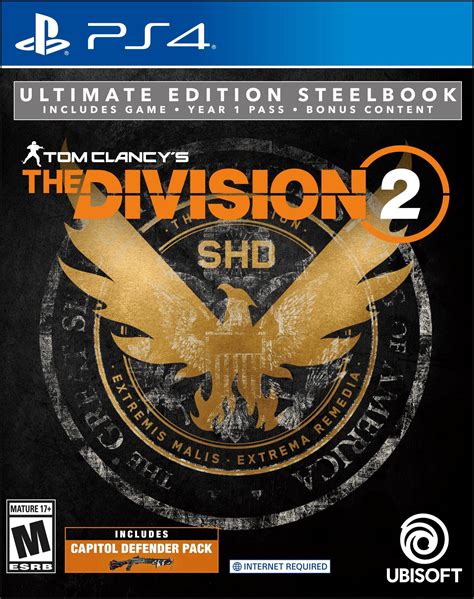 Tom Clancy S The Division Steelbook Ultimate Edition Only At