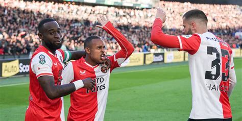 Feyenoord Wint Voor De Veertiende Keer De Knvb Beker In Turbulente