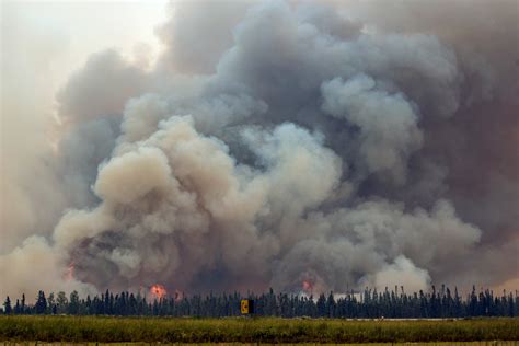 Canada Wildfires Continue To Rage Wildfire Fighters