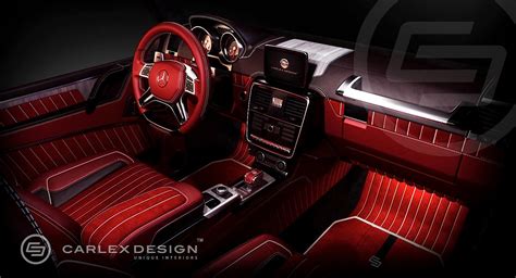 G 63 AMG 6x6 Gets Pimped Interior From Carlex Design - autoevolution