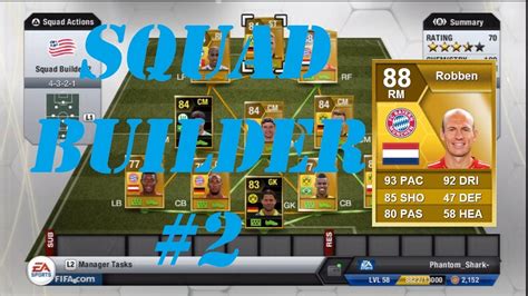 FIFA 13 Squad Builder 2 Beast Bundesliga Ft Robben YouTube