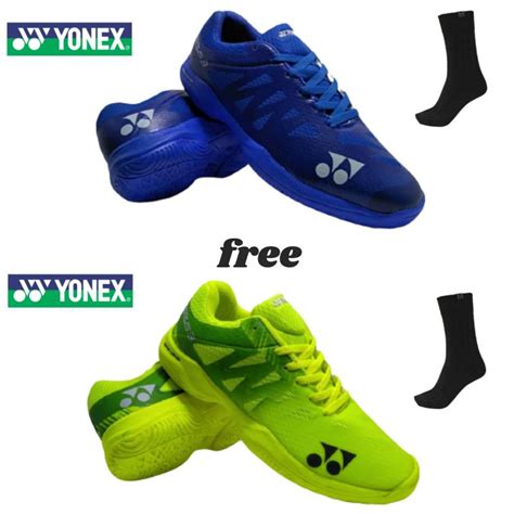 Jual FREE KAOS KAKI SEPATU BADMINTON YONEX AERUS3 MURAH SEPATU