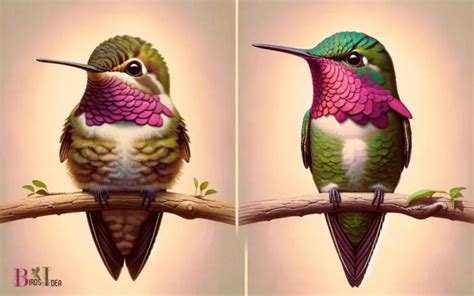 Calliope Vs Broad Tailed Hummingbird Comparison