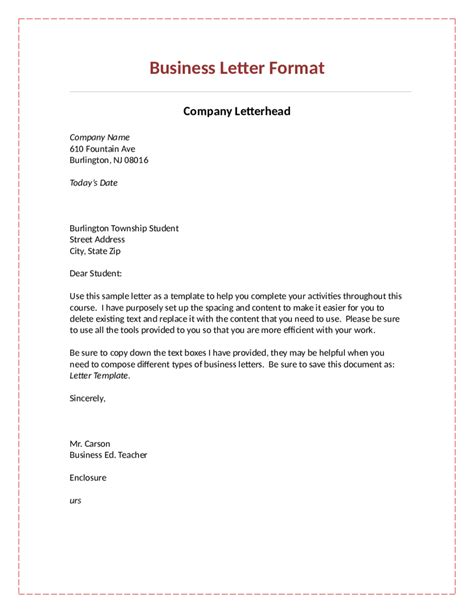 2025 Official Letter Format Fillable Printable Pdf And Forms Handypdf