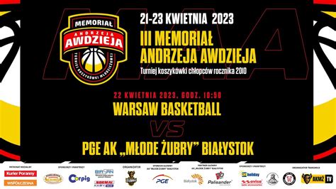 Warsaw Basketball vs PGE AK Młode Żubry Białystok YouTube