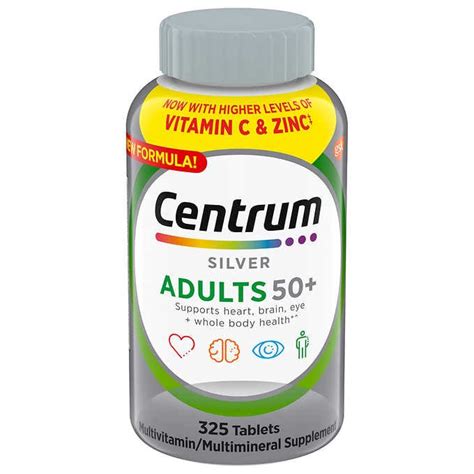 Centrum Silver Adults 50+, 325 Tablets | My online store dba Expo Int'l