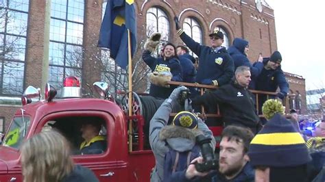 Michigan Wolverines national championship: stream parade, celebration ...