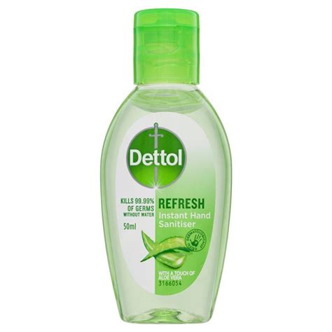 Buy Dettol Instant Hand Sanitizer Refresh 50ml Online At Chemist Warehouse®