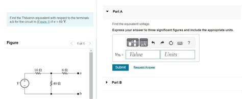 Solved Find the Thévenin equivalent with respect to the Chegg