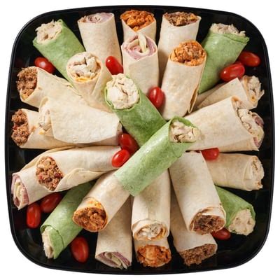 Weis Platter Creations - Wrap Party Platter - Large (Serves 18 - 24 ...