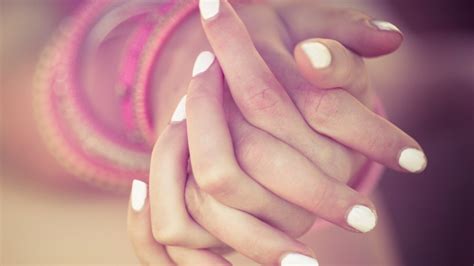 Wallpaper Face Women Depth Of Field Painted Nails Mouth Pink