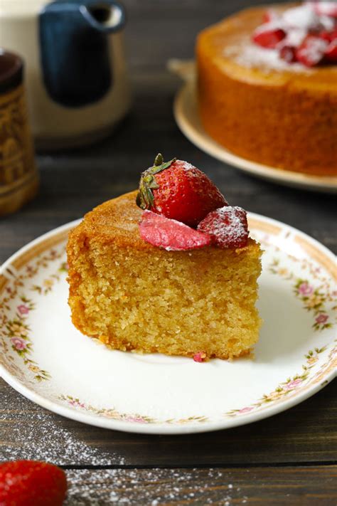 Eggless Sponge Cake Recipe - Fun FOOD Frolic