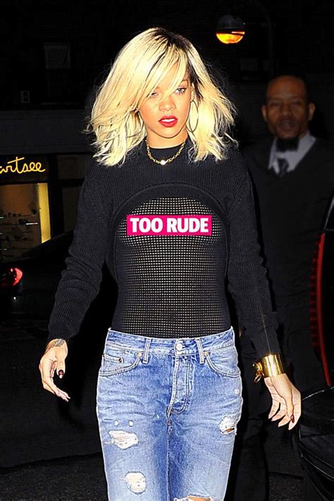 What A Boob Photos Of Rihanna Flashing Her Breasts