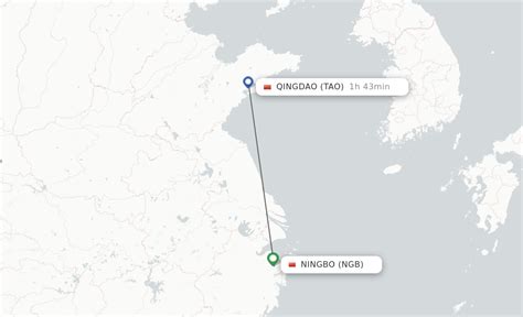 Direct Non Stop Flights From Ningbo To Qingdao Schedules