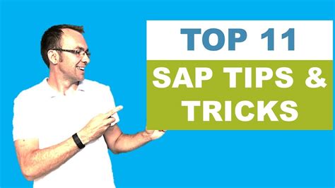 Top 11 Sap Tips And Tricks For Sap Beginners Youtube