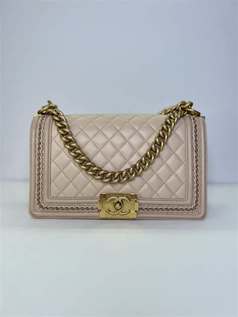 Chanel Boy Bag Beige – Lux Edition Au