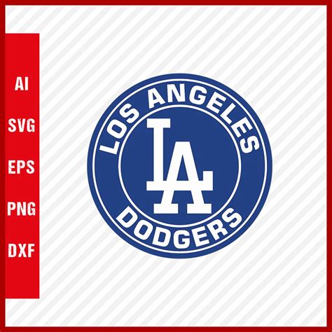 Los Angeles Dodgers Logo, LA Dodgers Svg Logo, LA Dodgers Svg Cut Files ...