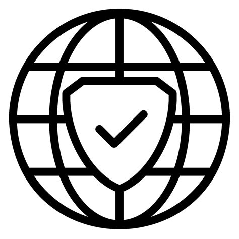 Internet Security Line Icon Vector Art At Vecteezy