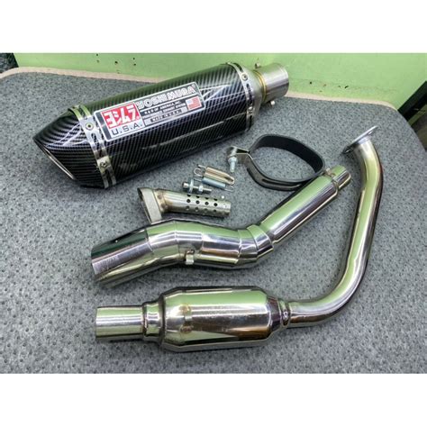 Yoshimura With Elbow Resonator For Yamaha R V R M V Mt