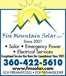 Fire Mountain Solar Llc Mount Vernon Wa Skagit Directory