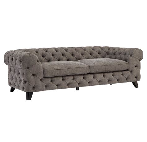 Mercer41 Dayana 3 Seater Upholstered Sofa Uk