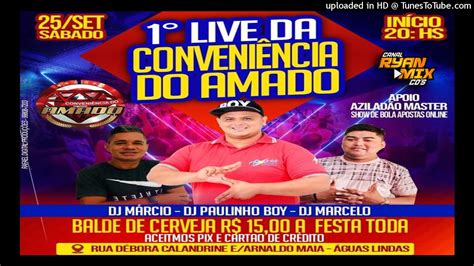 Cd Ao Vivo Dj Paulinho Boy Na Conv Do Amado Aguas Lindas